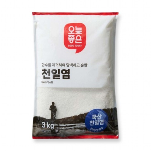  오늘좋은 천일염 (3KG)