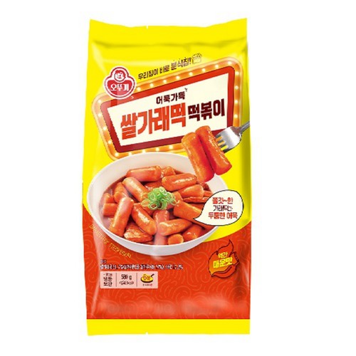 오뚜기 쌀가래떡 떡볶이 (580G)