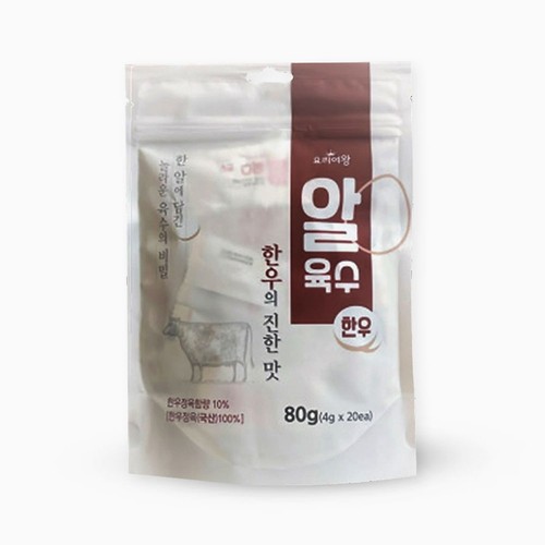요리여왕 알육수 한우 (80G)