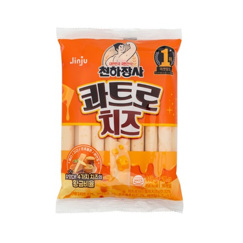 진주햄 천하장사 콰트로 치즈 (448G)