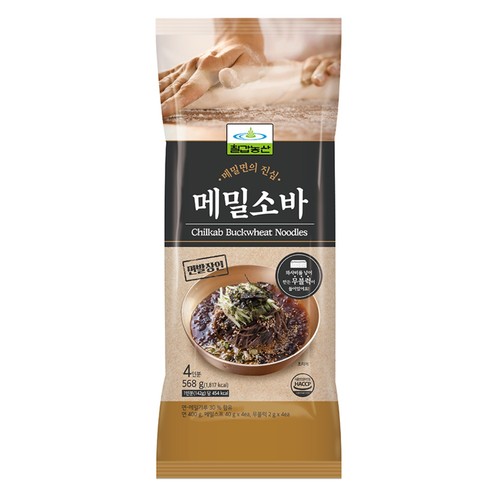 칠갑 면발장인 메밀소바 (568G)