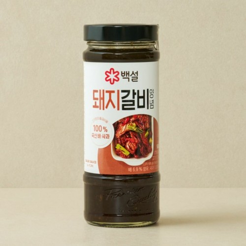 백설 돼지갈비 양념 (500G)