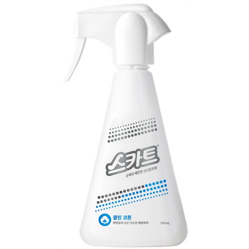유한킴벌리 스카트 섬유탈취제 (클린코튼) (380ML)