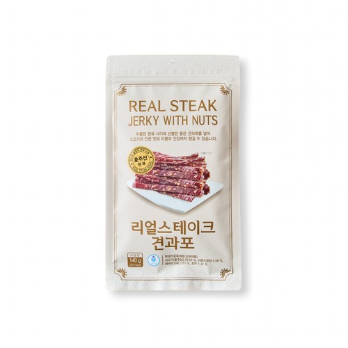 홍대감 리얼스테이크 견과포 (140G)