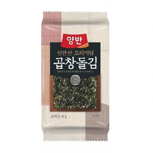 양반 신안산 곱창돌김 (4G*12봉)