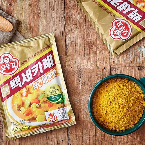 오뚜기 백세카레 약간매운맛 (100G)