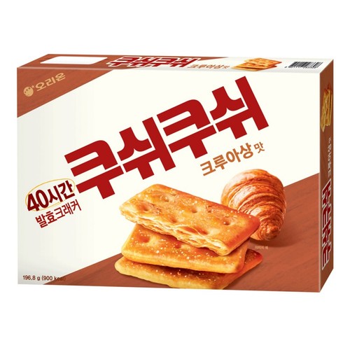 오리온 쿠쉬쿠쉬 크루아상맛 (16.4G*12입)