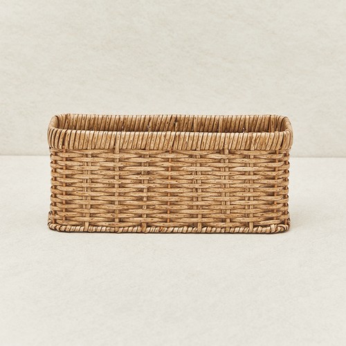  오늘좋은 라탄 St. 바스켓 (S, 라이트) (29.5*13*12.5CM)