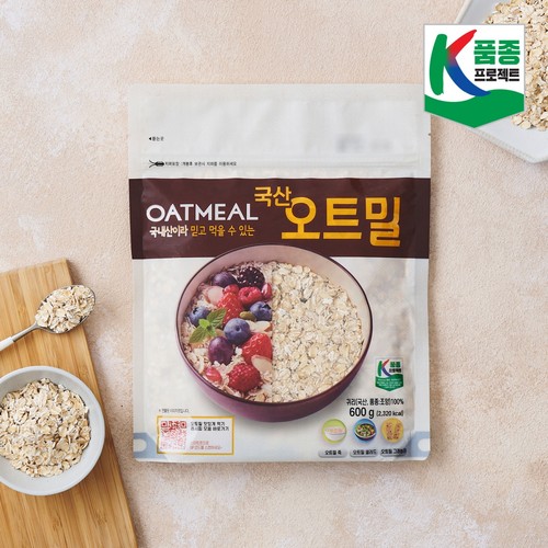 국산 오트밀 (600G)