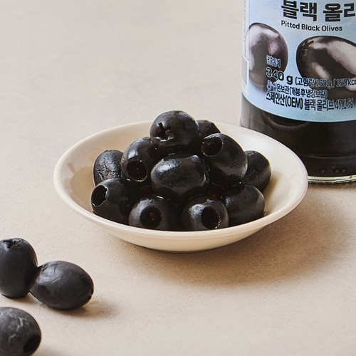 오늘좋은 오늘좋은 피티드 블랙 올리브 (340G)