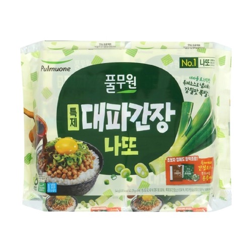 풀무원 특제 대파 간장 나또 (43.25G*8입)