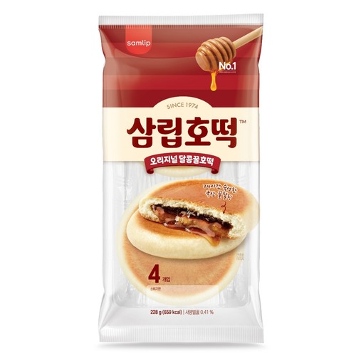 오리지널 달콤꿀호떡 4입 (228G)