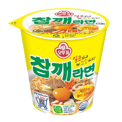 오뚜기 참깨라면 소컵 (65G)