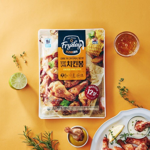 사조대림 Fryday 오븐구이치킨봉 (300G)