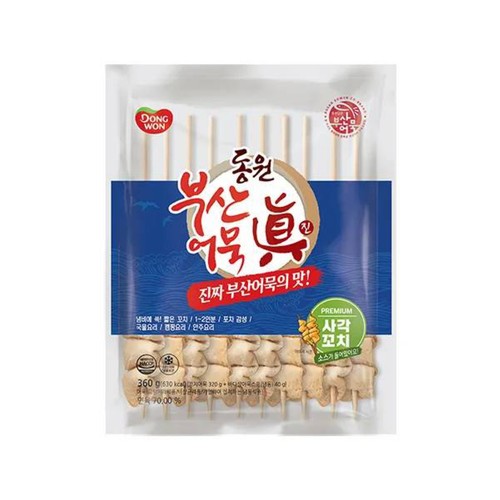 동원 부산어묵 진 사각꼬치 (360G)