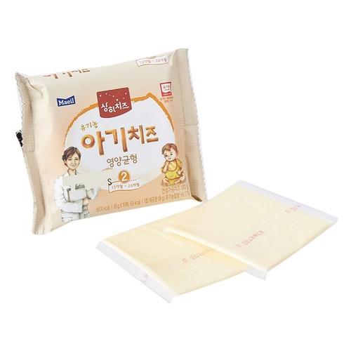 상하 유기농 아기치즈 (2단계) (180G)