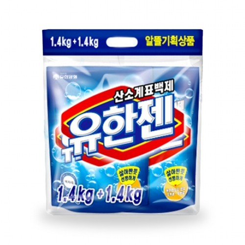 유한젠 표백제 기획 (분말형) (1.4KG*2개)