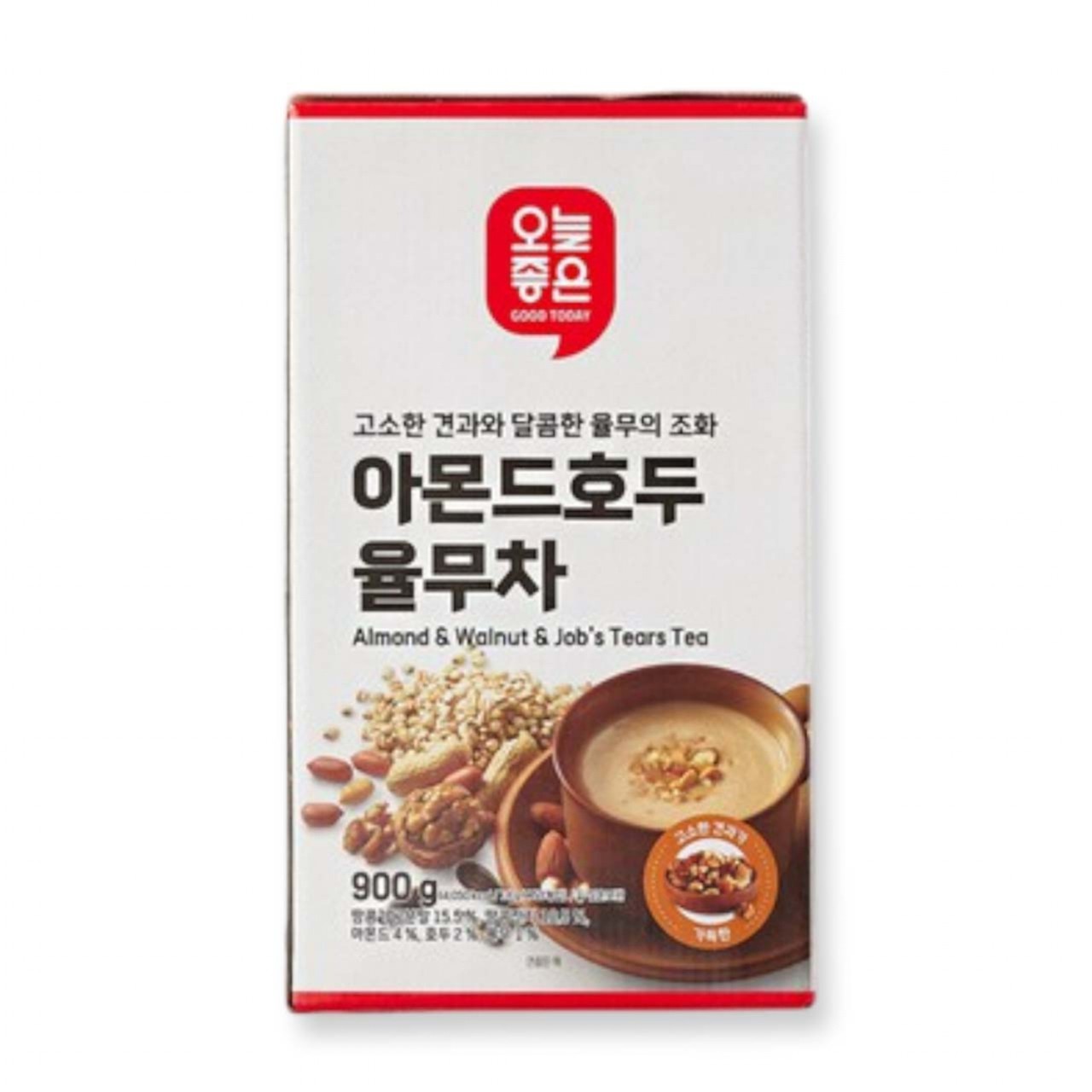 오늘좋은 아몬드호두 율무차 (18G*50입)ㅣ롯데마트 제타 최상의 신선 식품과 다양한 간편식을 롯데마트 제타에서 만나보세요