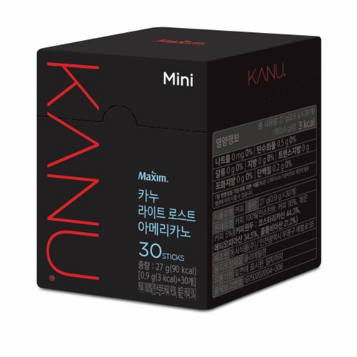 맥심 카누라이트 미니 (0.9G*30입)