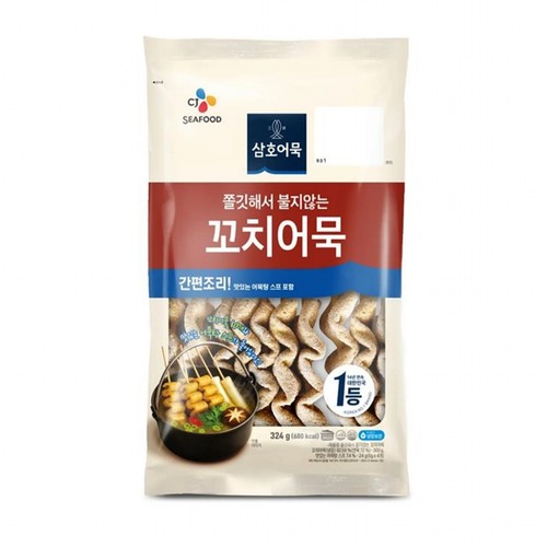 CJ 쫄깃해서 불지않는 꼬치어묵 (324G)