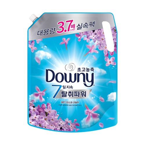 다우니 섬유유연제 레몬그라스와 라일락 (리필) (2.6L)