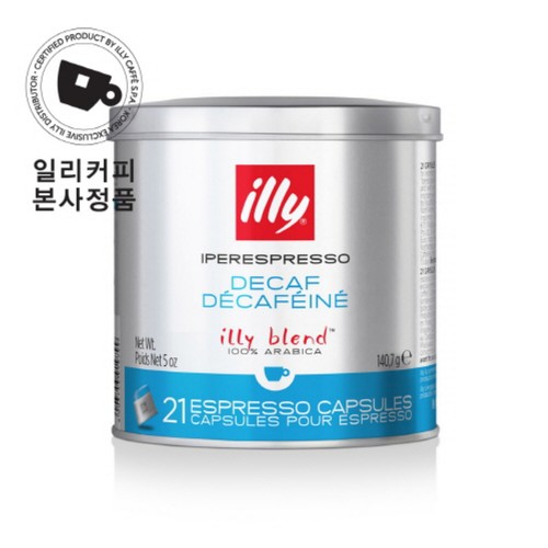 일리 캡슐커피 디카페인 (6.7G*21입)