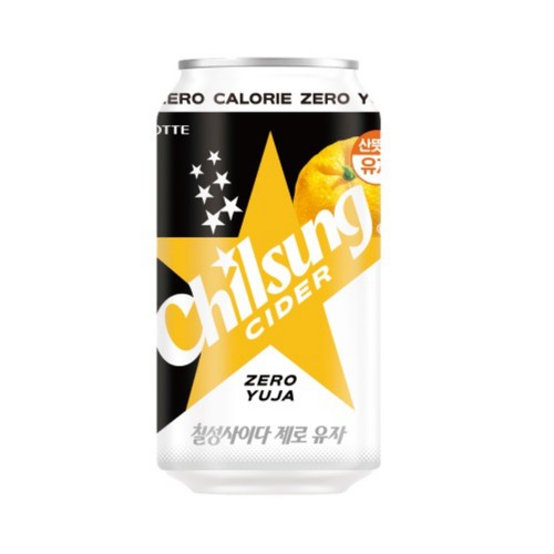 롯데 칠성사이다제로유자 (355ML)