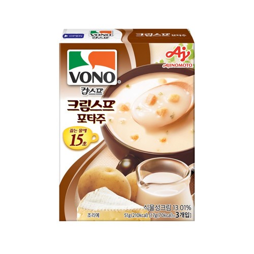 농심 보노 크림스프 포타주 (49.8G)
