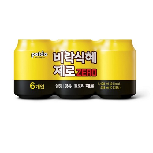 비락 식혜 제로 (238ML*6입)