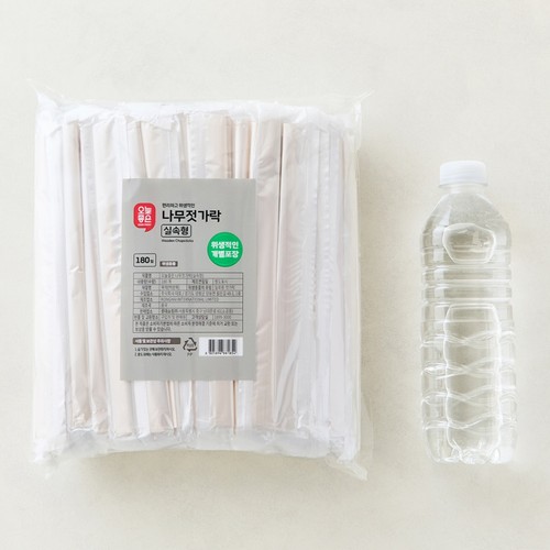 오늘좋은 나무젓가락 (실속형) (180입)