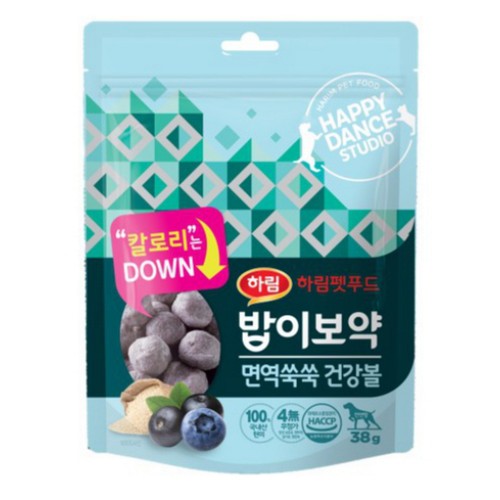 밥이보약 건강볼(면역쑥쑥) (38G)