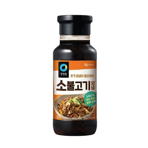 청정원 소불고기 양념 (500G)