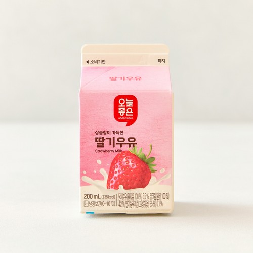 오늘좋은 딸기우유 (200ML)