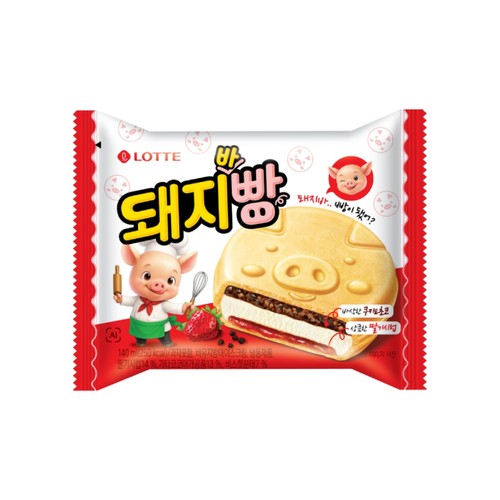 롯데 돼지바빵 (140ML)