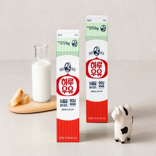 hy 한국야쿠르트 하루우유 (900ML*2입)