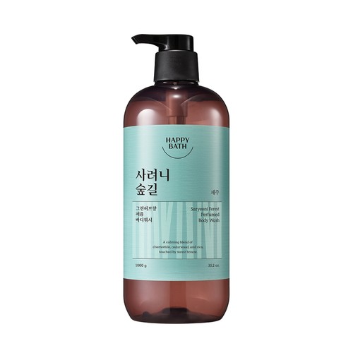해피바스 제주 사려니숲 바디워시 (1,000ML)