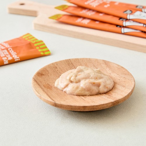콜리올리 영양가득 고양이 퓨레(닭가슴살&연어) (10G*20P)