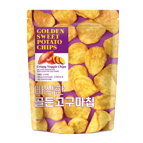 바삭한 골든고구마칩 (200G)