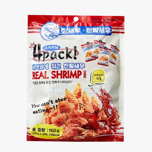정새우 오리지널 번들 (40G*4)