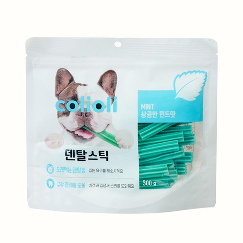 콜리올리 덴탈스틱 (민트) (300G)