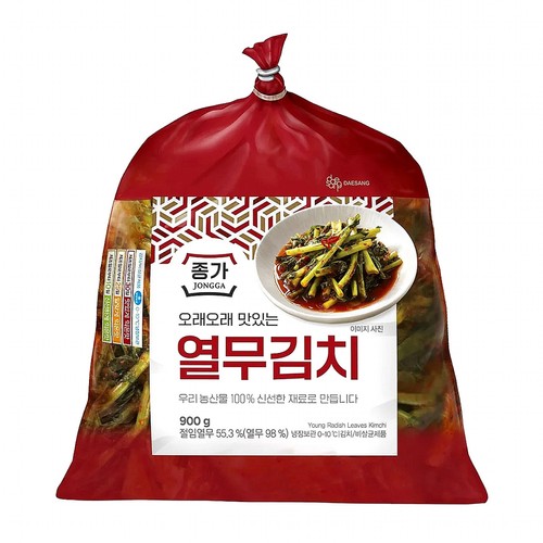 대상 종가 오래오래 맛있는 열무김치 (900G)