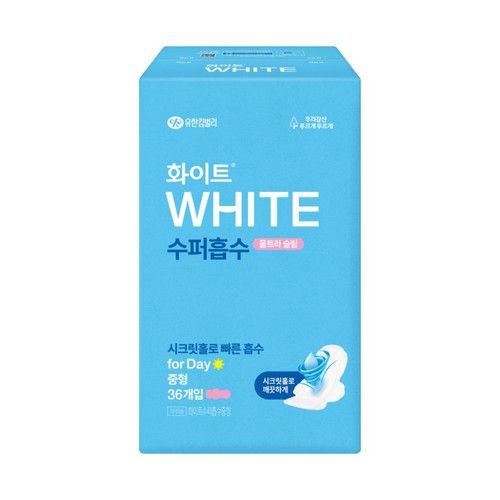 화이트 수퍼흡수 중형 (36입)