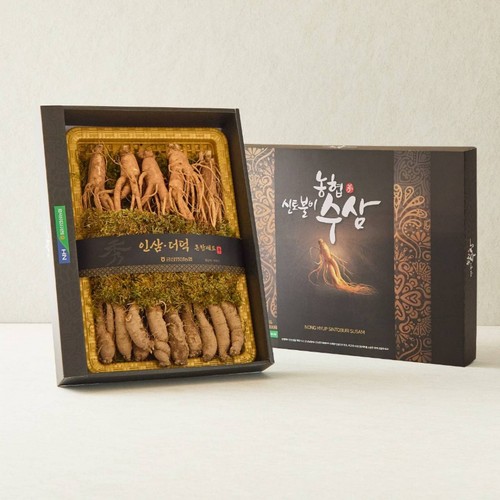 [추석 선물세트 사전예약] 실속형 금산 인삼 더덕 혼합세트 (SET)