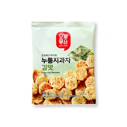 오늘좋은 누룽지과자 김맛 (60G)