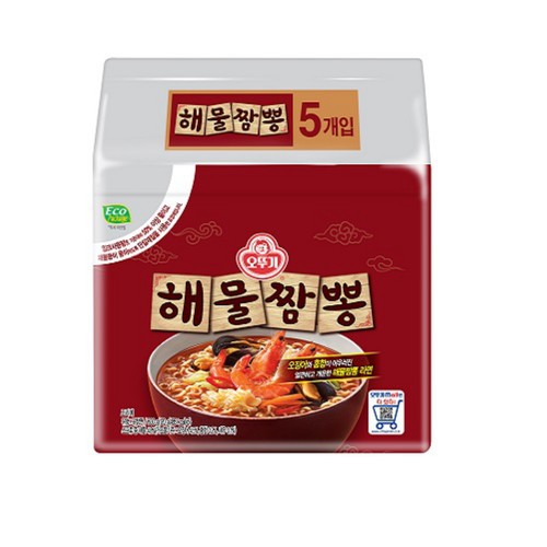 오뚜기 해물짬뽕 (120G*5)