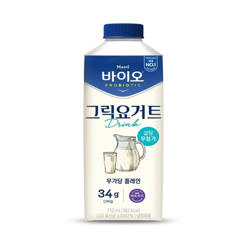 매일 바이오 그릭요거트 드링크 무가당 플레인 (710ML)