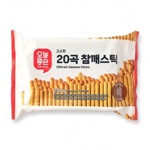  오늘좋은 20곡 참깨스틱 (220G)