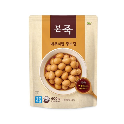 본죽 메추리알 장조림 (600G)