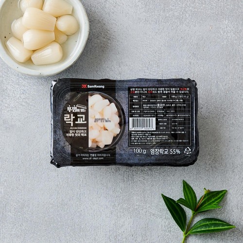 뚜껑이있는 락교 (100G)