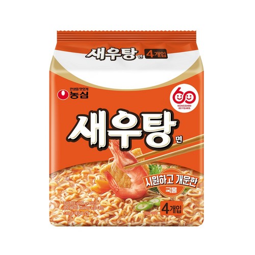 농심 새우탕면 (122G*4)